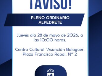 Pleno Ordinario – 28 de mayo de 2026 Imagen de la noticia Pleno Ordinario – 28 de mayo de 2026