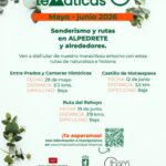 Cartel Sendas_mayo_junio_Alpedrete Imagen de la noticia Sendas temáticas Alpedrete