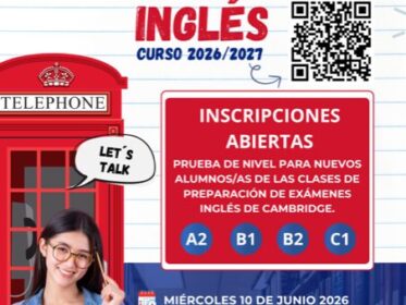 Imagen de la noticia Pruebas de nivel de inglés para el curso 2026/27 en el Centro de Juventud