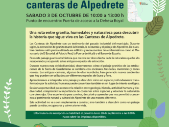Imagen de la noticia Biodiversidad en las canteras de Alpedrete