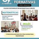 Actividades Formativas Juventud Alpedrete 26 27 Imagen de la noticia Abierto el plazo de inscripción para las Actividades Formativas del Centro de Juventud (Curso 2026/2027)