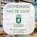 Imagen de la noticia Boletín de novedades de julio de 2026. Biblioteca Municipal