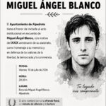 Invitación Acto Homenaje Miguel Ángel Blanco Alpedrete 10 julio 2026 Imagen de la noticia Alpedrete rinde homenaje a Miguel Ángel Blanco