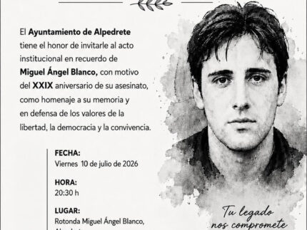 Imagen de la noticia Alpedrete rinde homenaje a Miguel Ángel Blanco