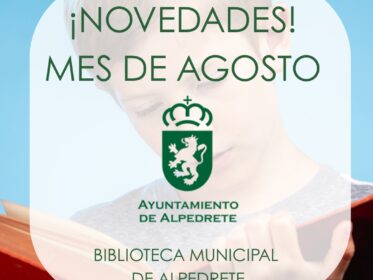 Imagen de la noticia Boletín de novedades de la Biblioteca Municipal de agosto de 2026