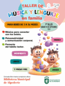 Taller de música y lenguaje en familia para bebés de 3 a 36 meses Imagen de la noticia Taller de música y lenguaje en familia para bebés de 3 a 36 meses