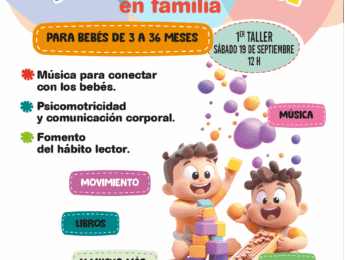 Taller de música y lenguaje en familia para bebés de 3 a 36 meses Imagen de la noticia Taller de música y lenguaje en familia para bebés de 3 a 36 meses
