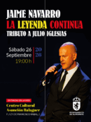 Imagen de la noticia CONCIERTO de Jaime Navarro “La leyenda continua” – Tributo a Julio Iglesias