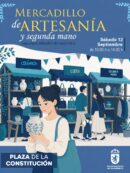 Mercadillo de Artesanía y Segunda Mano del 12 de septiembre de 2026 Imagen de la noticia Mercadillo de Artesanía y Segunda Mano del 12 de septiembre de 2026