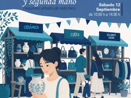 Imagen de la noticia Mercadillo de Artesanía y Segunda Mano del 12 de septiembre de 2026