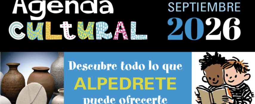 Imagen de la noticia Agenda Cultural de Alpedrete de septiembre 2026