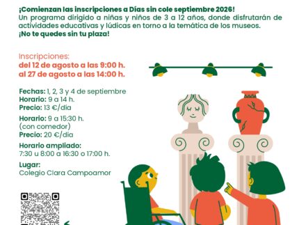 Imagen de la noticia ¡Comienzan las inscripciones a DÍAS SIN COLE septiembre 2026!
