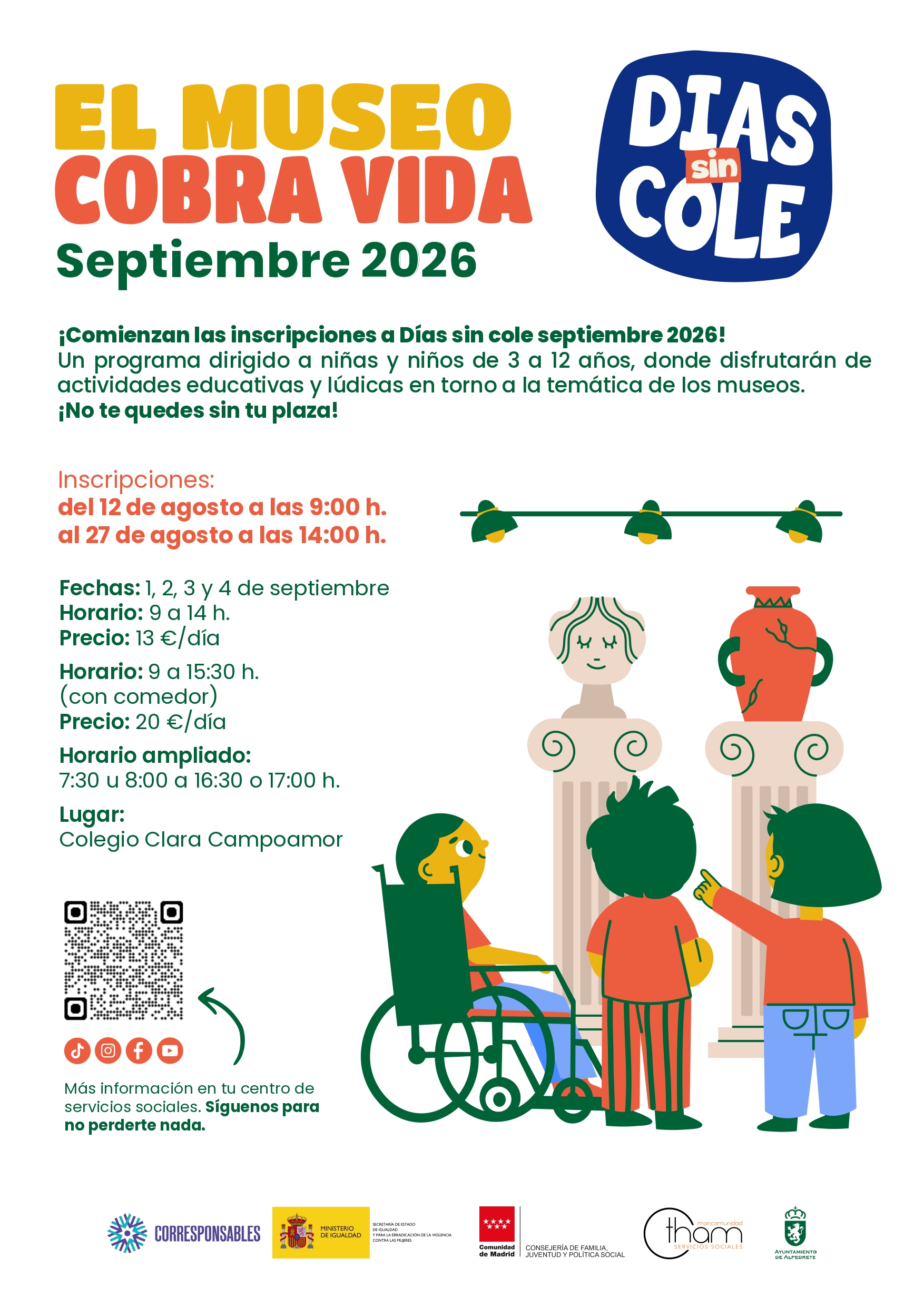 ¡Comienzan las inscripciones a DÍAS SIN COLE septiembre 2026! Imagen de la noticia ¡Comienzan las inscripciones a DÍAS SIN COLE septiembre 2026!
