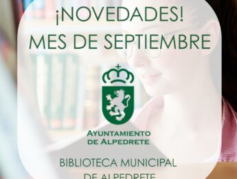 Boletín de novedades de la Biblioteca Municipal de septiembre de 2026 Imagen de la noticia Boletín de novedades de la Biblioteca Municipal de septiembre de 2026