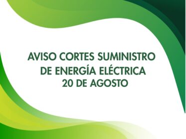 Cortes temporales de suministro eléctrico por trabajos de mantenimiento: 20 agosto 2026 Imagen de la noticia Cortes temporales de suministro eléctrico por trabajos de mantenimiento: 20 agosto 2026