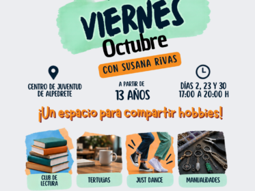 Imagen de la noticia Nueva actividad juvenil: «¡Club de los viernes!» en el Centro de Juventud