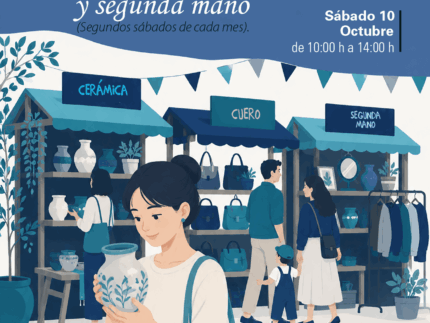 Imagen de la noticia Mercadillo de Artesanía y Segunda Mano del 10 de octubre de 2026