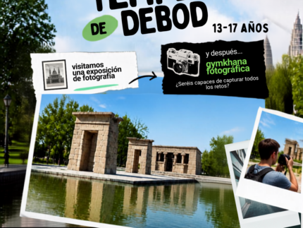 Imagen de la noticia Salida Joven Templo de Debod: Excursión cultural y taller fotográfico